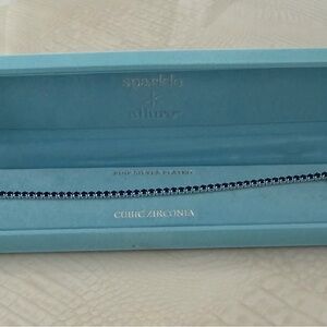 Blue Cubic Zirconia Bracelet